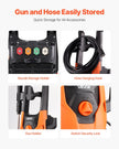 VEVOR Electric Pressure Washer Max 4200 PSI 2.8 GPM with Nozzles & Foam Cannon