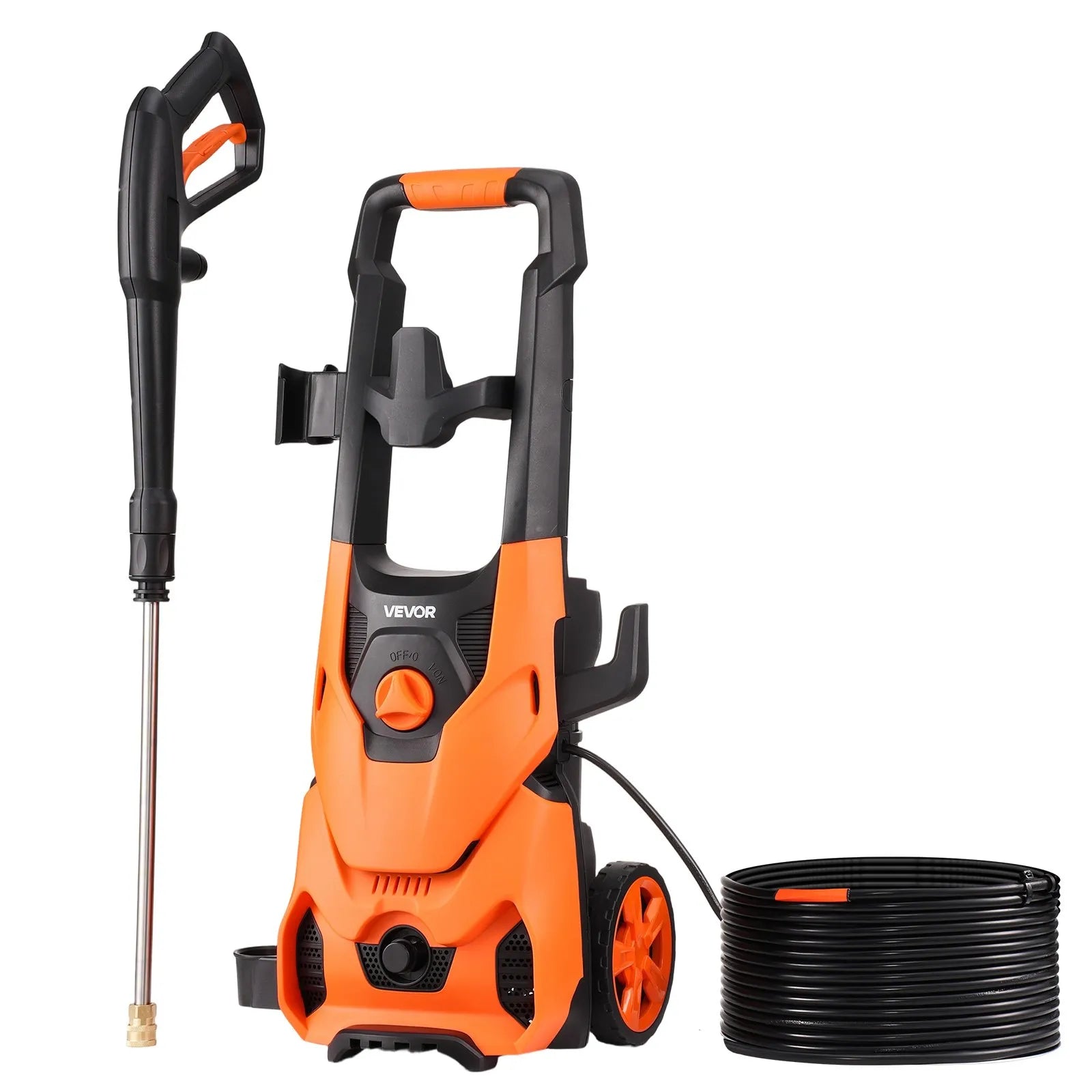 VEVOR Electric Pressure Washer Max 4200 PSI 2.8 GPM with Nozzles & Foam Cannon