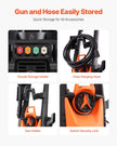 VEVOR Electric Pressure Washer Max 4500 PSI 3.2 GPM with Nozzles & Foam Cannon