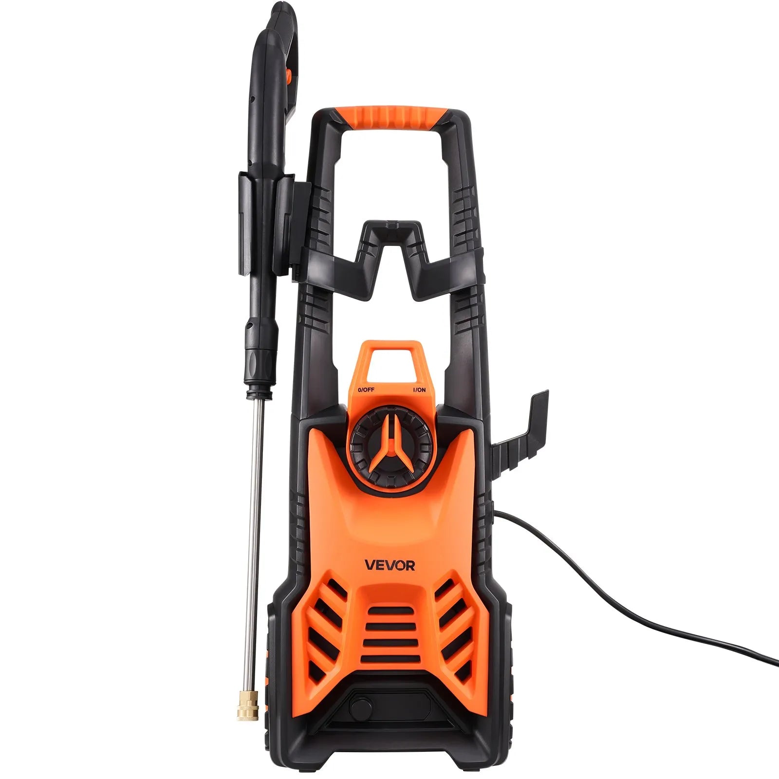 VEVOR Electric Pressure Washer Max 4500 PSI 3.2 GPM with Nozzles & Foam Cannon