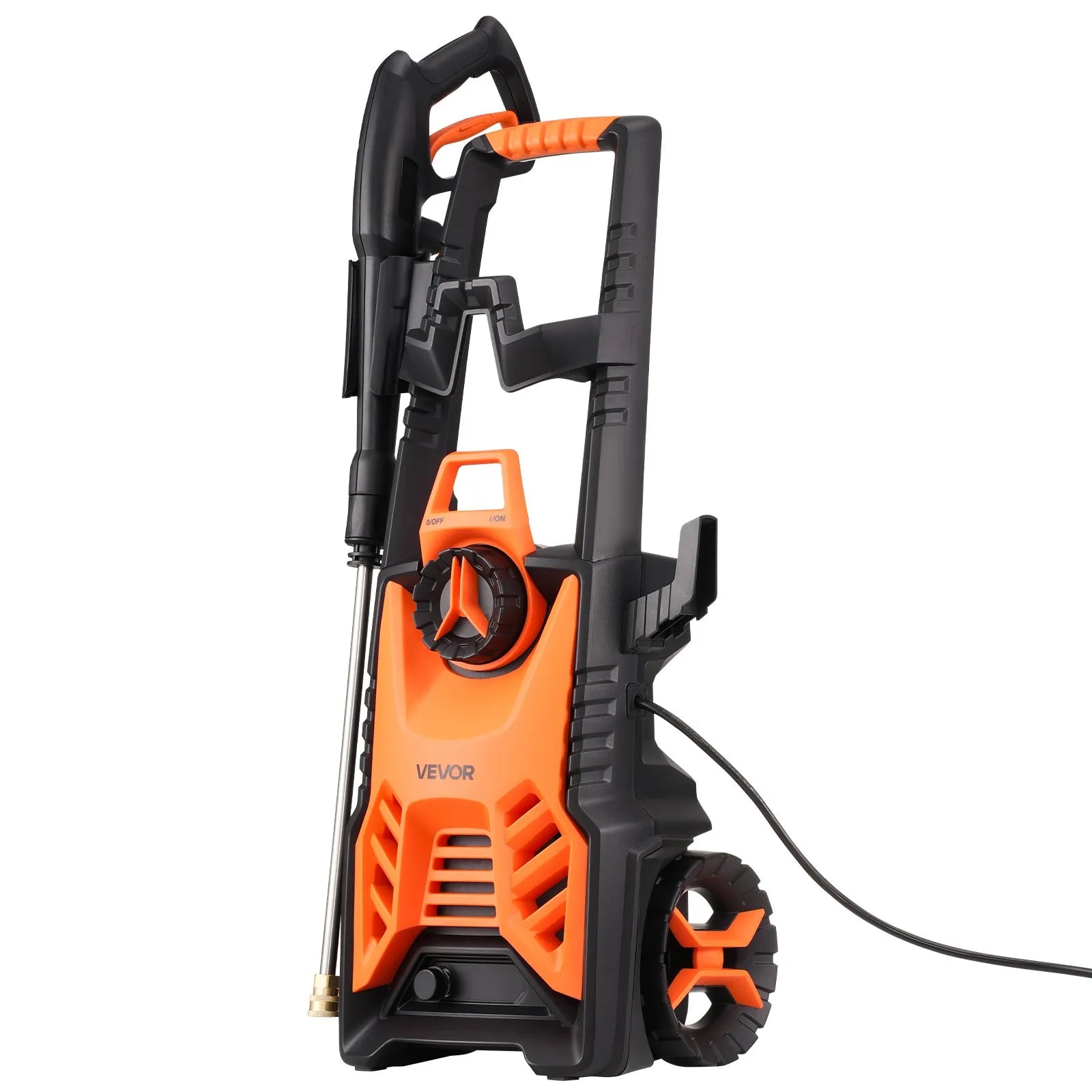 VEVOR Electric Pressure Washer Max 4500 PSI 3.2 GPM with Nozzles & Foam Cannon