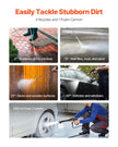 VEVOR Electric Pressure Washer Max 4500 PSI 3.2 GPM With Pressure Adjustment