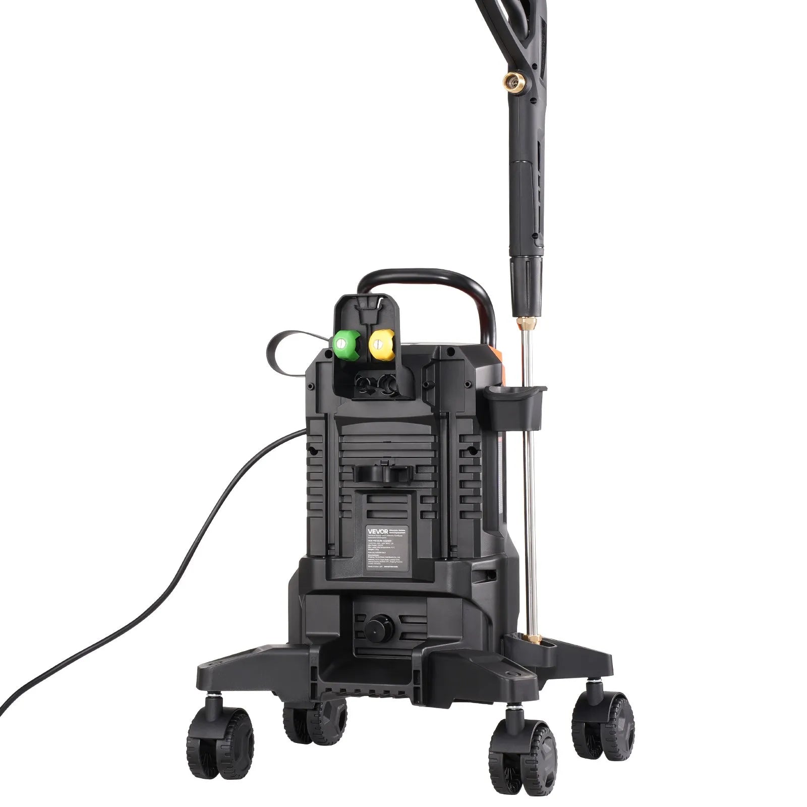 VEVOR Electric Pressure Washer Max 2700 PSI 1.8 GPM with Nozzles & Foam Cannon