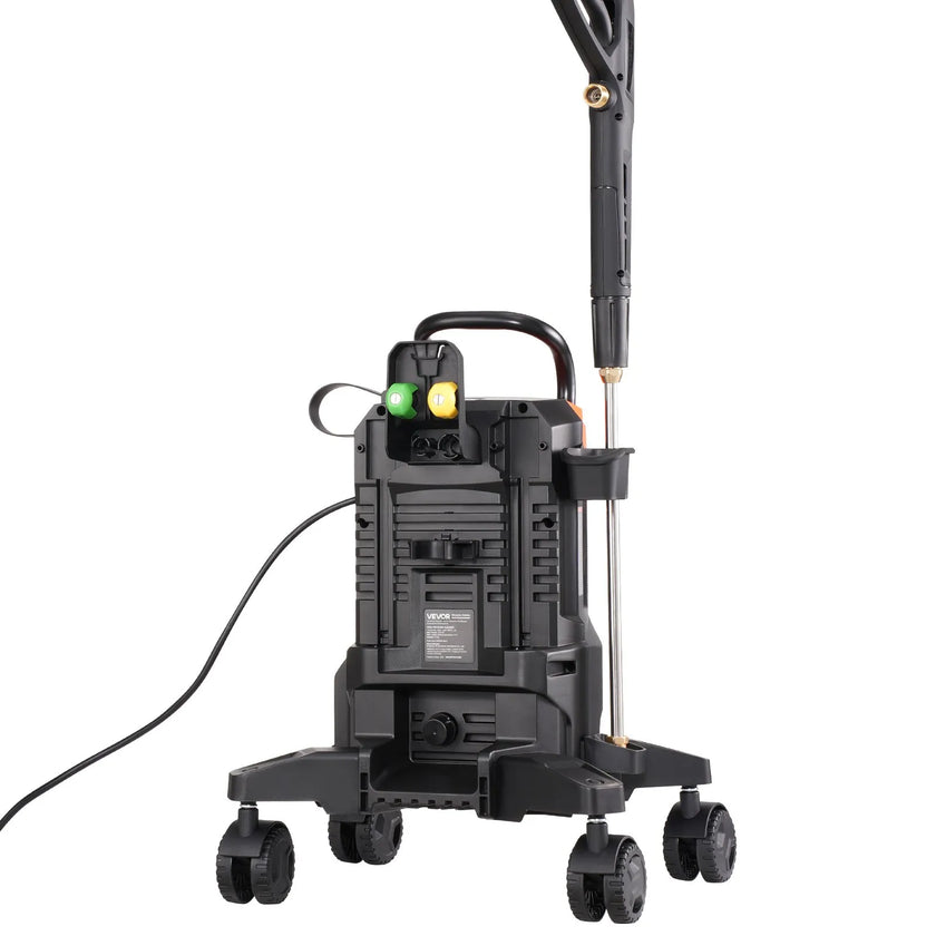 VEVOR Electric Pressure Washer Max 2700 PSI 1.8 GPM with Nozzles & Foam Cannon