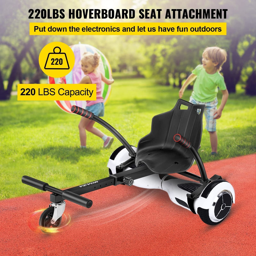 VEVOR Hover Kart Cool Mini Hover Board Cart Two Wheel Self Balancing Scooter 6.5