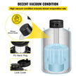 10L Liquid Nitrogen Storage Tank Static Cryogenic Container with 6 Canisters