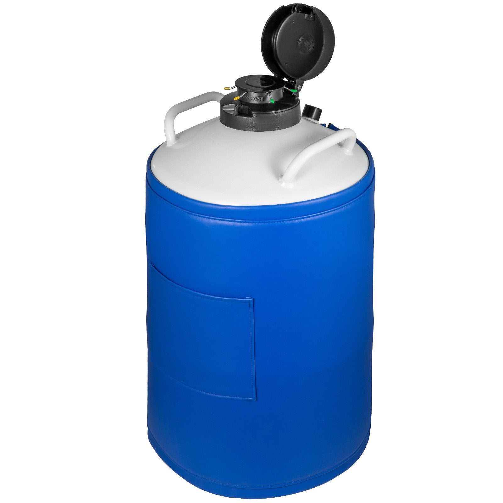 10L Liquid Nitrogen Storage Tank Static Cryogenic Container with 6 Canisters