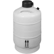 10L Liquid Nitrogen Storage Tank Static Cryogenic Container with 6 Canisters