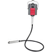 VEVOR S-R Hanging Flex Shaft Grinder 230W Rotary Tool with Stepless Speed Foot Pedal Rotary Carver 0-180000rmp for Carving, Buffing,Drilling,Polishing (4mm flexshaft), Grey
