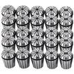 VEVOR 25 Pcs Collet Set ER32 Collet Chuck 1/16 inch-3/4 inch Holder Spring Collet Set for CNC Engraving Machine & Milling Lathe Tool (ER32)