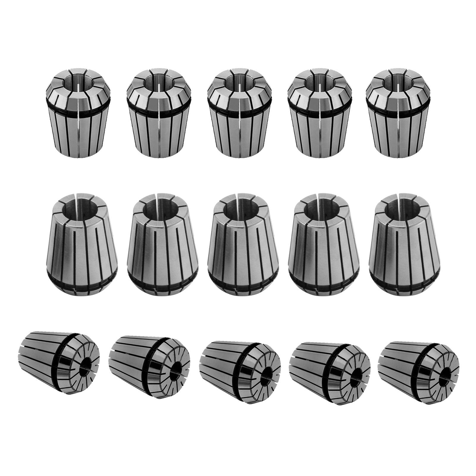 VEVOR 25 Pcs Collet Set ER32 Collet Chuck 1/16 inch-3/4 inch Holder Spring Collet Set for CNC Engraving Machine & Milling Lathe Tool (ER32)