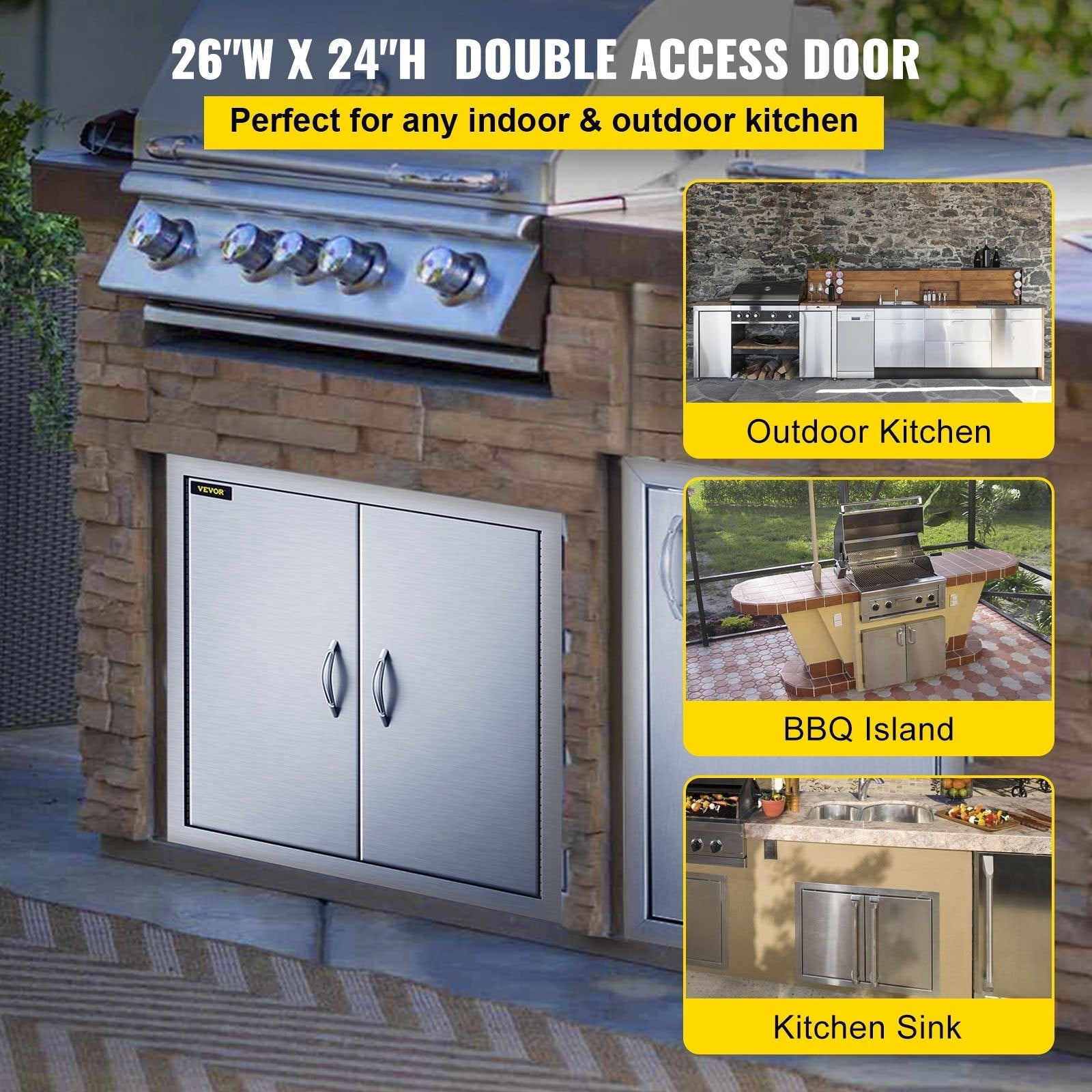 VEVOR Outdoor Kitchen Access 26\