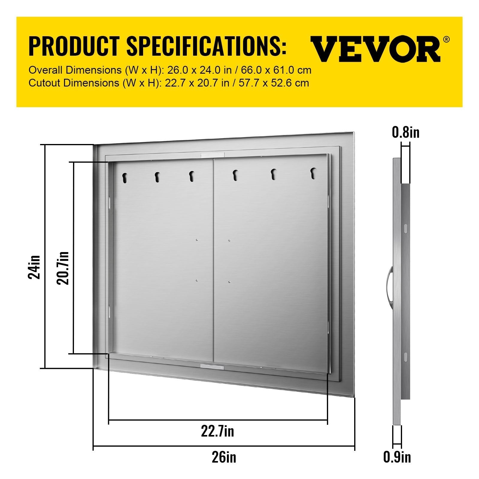 VEVOR Outdoor Kitchen Access 26\