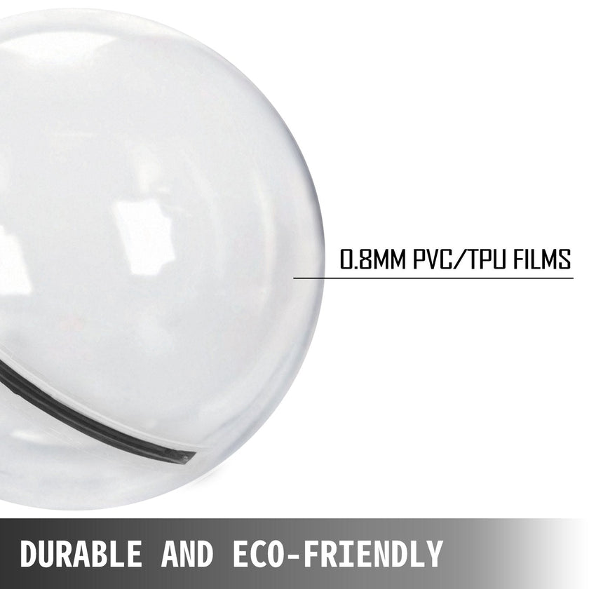 2M Walk on Water Walking Ball Roll Inflatable Zorb Ball w/ German Zipper PVC