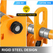 VEVOR 2T Push Beam Trolley 4409LBS Capacity Plain Trolley Heavy Duty Hand-Pulled Single Rail Trolley Industrial Grade Conveyor Trolley for 2.5-5.5IN I-Beams Chain Hoists (2T)