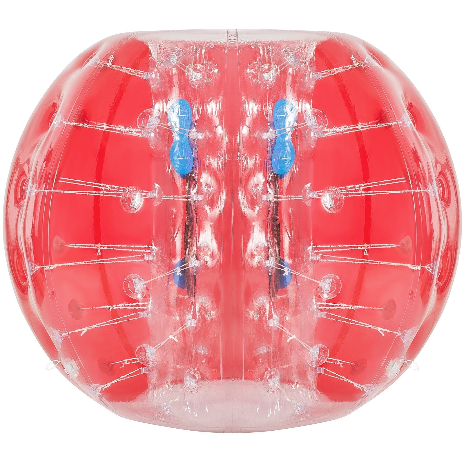VEVOR 2PCS Inflatable Bumper Ball 5 FT / 1.5M Diameter, Bubble Soccer Ball, Blow It Up in 5 Min, Inflatable Zorb Ball for Adults or Children (5 FT, Red & Blue)