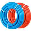 VEVOR PEX Tubing Oxygen Barrier - 2 Rolls of 1/2 Inch X 300 Feet Tube Coil - EVOH PEX-B Pipe for Residential Commercial Radiant Floor Heating Pex Pipe (1/2