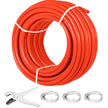 VEVOR 1/2 Inch PEX Tubing Potable Water Tube 300 FT PEX-B Plumbing Pipe Non-Barrier Radiant Heating Pex Coil for Water Plumbing Open Loop Hydronic Heating Systems (1/2