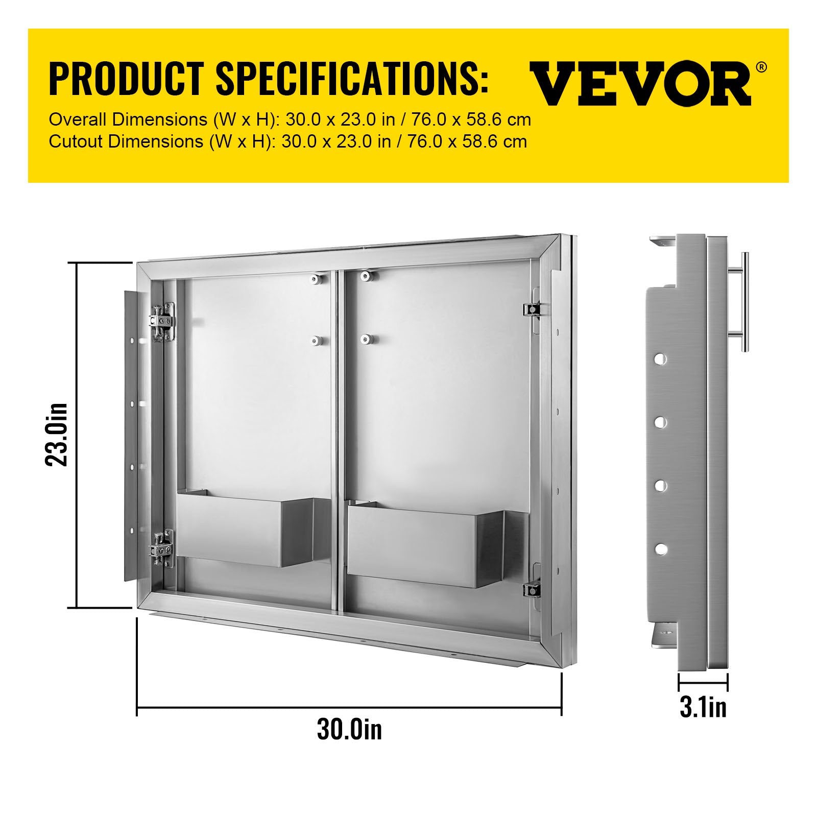 VEVOR Outdoor Kitchen Access 30\
