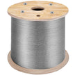 VEVOR Cable Railing 1000ft Stainless Steel Wire Rope 1/8