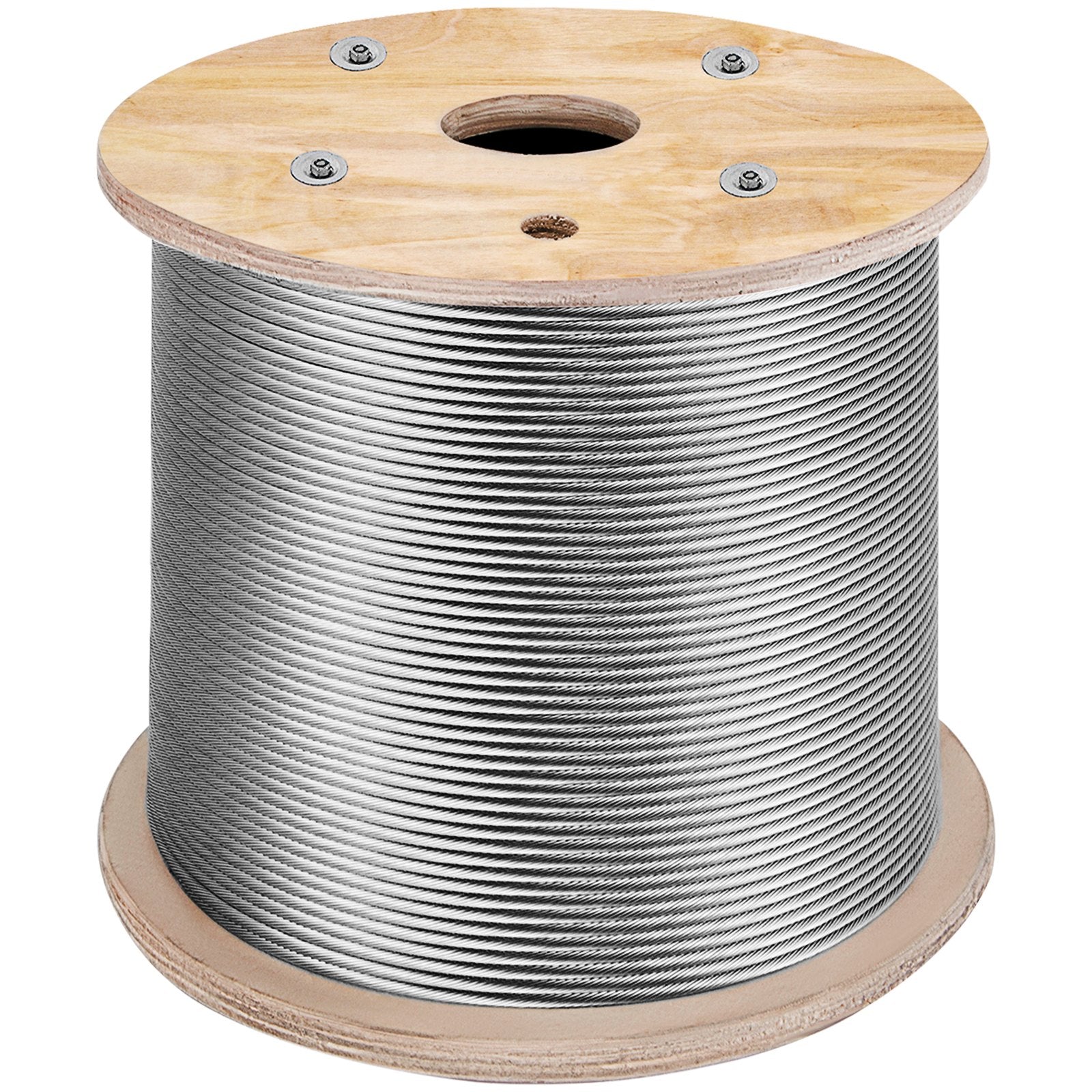 VEVOR Cable Railing 1000ft Stainless Steel Wire Rope 1/8