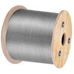VEVOR Stainless Steel Cable Railing 1/8 Inch, Wire Rope 500 Feet 7x7, Braided Aircraft Cable Strands Construction for Deck,Rail,Balusters,Stair,Handrail,Porch,Fence