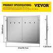 Outdoor Kitchen Doors BBQ Kitchen Doors 31x24 Inch Outdoor Kitchen Cabinets