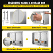 VEVOR BBQ Access Double Door 36W x 23H Inch BBQ Door Stainless Steel with Storage Outdoor Kitchen Doors for Commercial BBQ Island