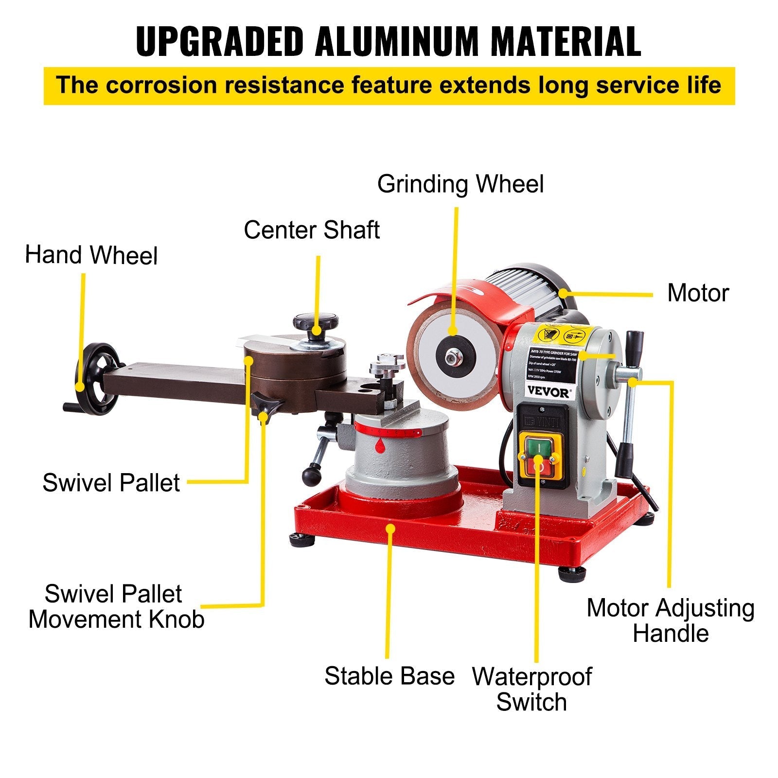 VEVOR Circular Saw Blade Sharpener 5\