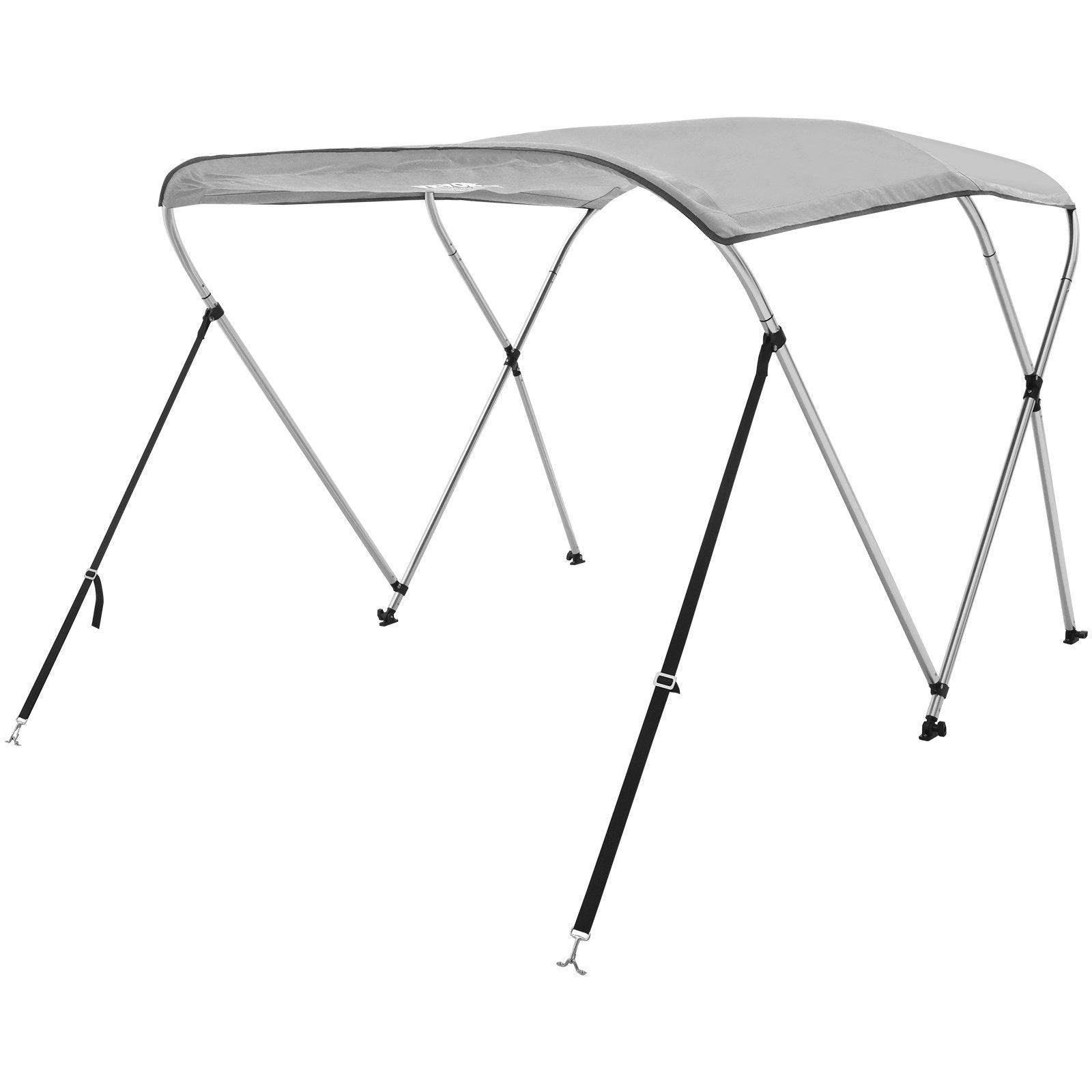 VEVOR 3 Bow Bimini Top Boat Cover, 900D Polyester Canopy with 1
