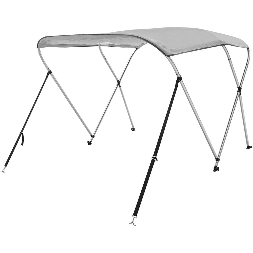 VEVOR 3 Bow Bimini Top Boat Cover, 900D Polyester Canopy with 1