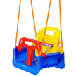 VEVOR 3-in-1 Toddler Swing Seat Baby Swing Seat with Adjustable Ropes Snap Hooks