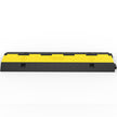 VEVOR Cable Protector Car Dual Channel Rubber Channel Cable Protector Capacity 11000lbs Cable Hose Protector 3 Pack (3 Pack)