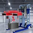 VEVOR Forklift Lifting Hook, 6600lbs Capacity Forklift Lifting Hoist, Red Forklift Mobile Crane with Swivel Hook and Two Large T-Screws, Hook Forklift Lifting Hoist, Fork Lifting Attachment
