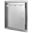 VEVOR BBQ Access Door 18W x 20H Inch, Vertical Single BBQ Door Stainless Steel, Outdoor Kitchen Doors for BBQ Island, Grill Station, Outside Cabinet