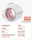 VEVOR Clear Packing Tape 24 Rolls 65 Yards Heavy Duty Clear Packing Tape 2.7 Mil