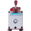 VEVOR 4.5CFM 1-3HP Vacuum Pump 110V 2 Meter Valve 1 Stage 5PA Ultimate Air Conditioning Refrigerant Vacuum Pump for HVAC Auto AC Refrigerant Rechar
