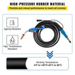 VEVOR 250Amp 15Ft Mig Welding Gun fit for Miller Welding Gun Torch Welder Gun M-25 Welding Torch Stinger Replacement fit for Miller M-25 Part Number 169598 fit 0.030