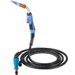 VEVOR 250Amp 15Ft Mig Welding Gun fit for Miller Welding Gun Torch Welder Gun M-25 Welding Torch Stinger Replacement fit for Miller M-25 Part Number 169598 fit 0.030