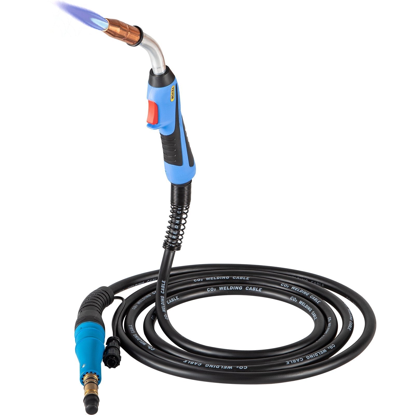 VEVOR 250Amp 15Ft Mig Welding Gun fit for Miller Welding Gun Torch Welder Gun M-25 Welding Torch Stinger Replacement fit for Miller M-25 Part Number 169598 fit 0.030