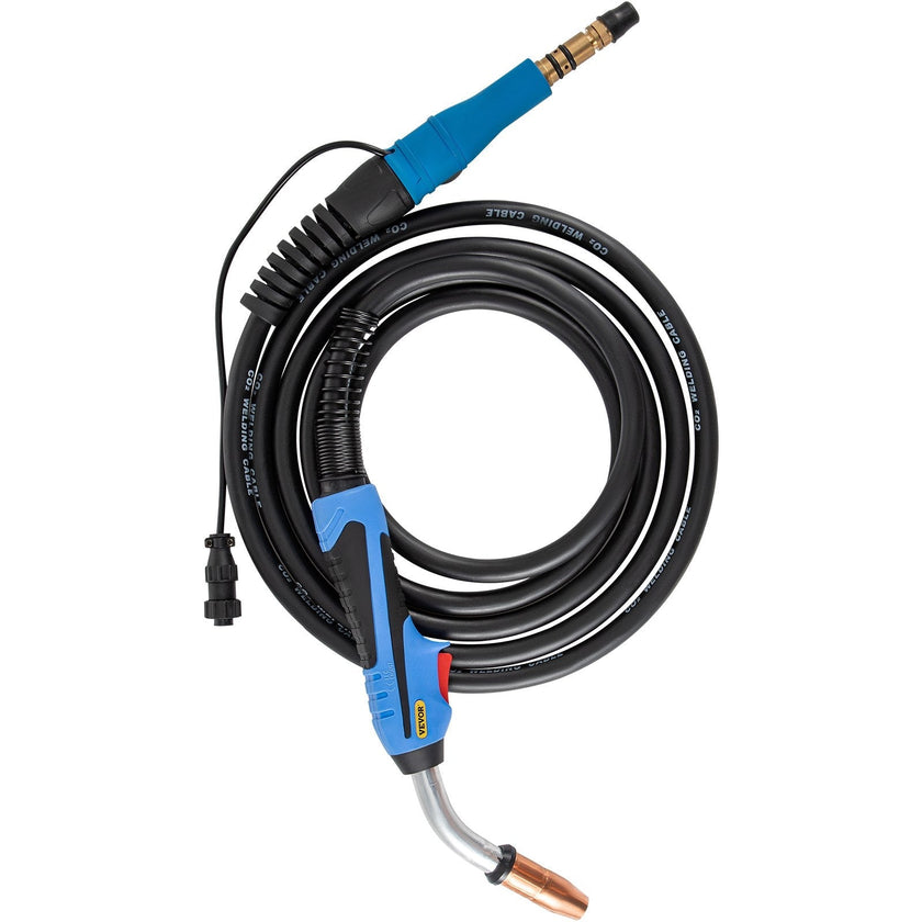 VEVOR 250Amp 15Ft Mig Welding Gun fit for Miller Welding Gun Torch Welder Gun M-25 Welding Torch Stinger Replacement fit for Miller M-25 Part Number 169598 fit 0.030
