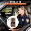 VEVOR 400W 8 Sound Loud Car Warning Police Fire Emergency Alarm Fire Siren 1 Horn PA Speaker MIC System Vehicle Siren