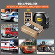 VEVOR 400W 8 Sound Loud Car Warning Police Fire Emergency Alarm Fire Siren 1 Horn PA Speaker MIC System Vehicle Siren