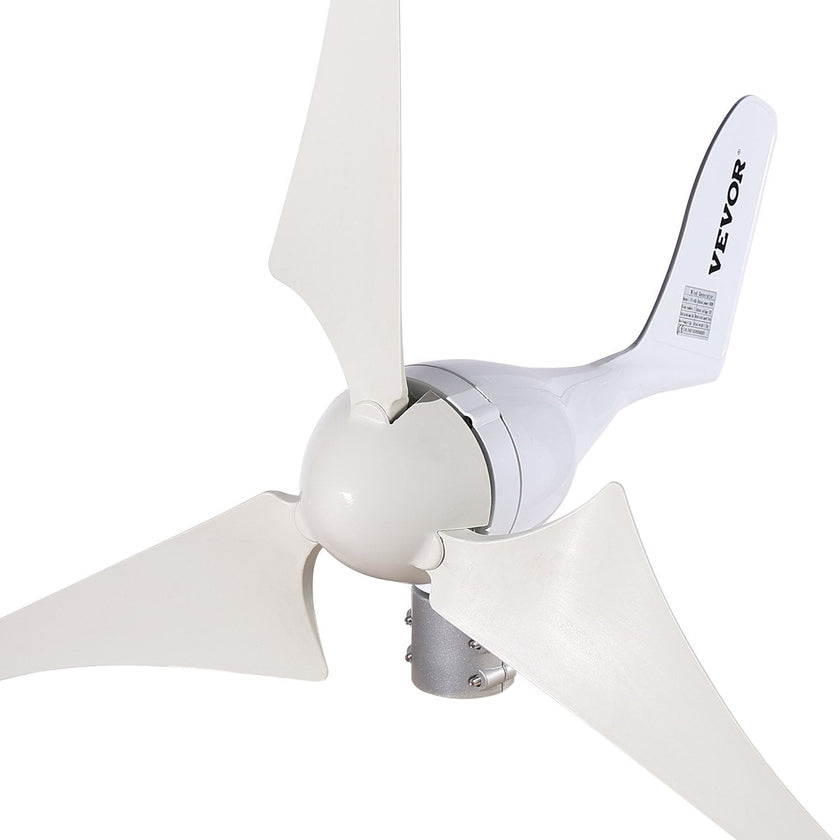 VEVOR Wind Turbine, 400W 12V Wind Turbine Generator Kit, 3 Blades Charge Controller Wind Turbine Generator, Wind Power Turbine Generator for Power Supplementation Marine RV Homes Industrial Energy