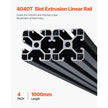 VEVOR 4PCS 4040 Aluminum Extrusion Profile 39.4