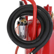 VEVOR 10Gal/40L Sandblaster Equipped w/Nozzle Shut-Off Valve Pressure Gauge Ceramic Nozzle Rubber Wheels Grit Power Sand Blasters Portable Sandblasting Equipment