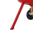 VEVOR 10Gal/40L Sandblaster Equipped w/Nozzle Shut-Off Valve Pressure Gauge Ceramic Nozzle Rubber Wheels Grit Power Sand Blasters Portable Sandblasting Equipment