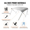 VEVOR 4 Bow Bimini Top Boat Cover, 900D Polyester Canopy with 1
