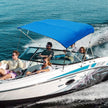 VEVOR 4 Bow Bimini Top Boat Cover, 900D Polyester Canopy with 1