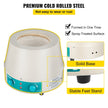 VEVOR Heating Mantle 500ml Magnetic Stirrer Heating Mantle 0-1600rpm Heating Mantle Magnetic Stirrer 250W Lab Magnetic Stir Plate for Liquid Heating and Stirring (500ml)